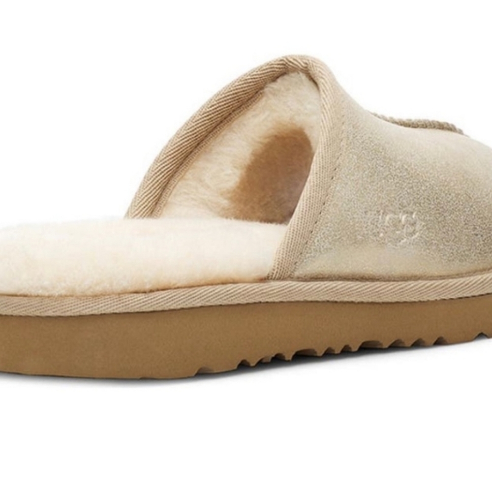 Keegan Slide SlipperUGG Metallic Little Kid Australian premium suede